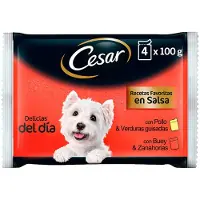 Cesar Våtfôr Til Hund I Saus Multipack 13x4x100g
