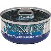 Farmina Kattmat Kitten Ocean Tuna Cod Pumpkin 24x70g