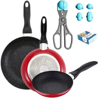 San Ignacio Ø16 Cm Ø20 Cm Ø24 Cm Stekepanne Sett 27 Enheter
