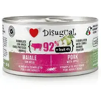 Disugual Frukt Svinekjøtt Eple 12x150g Våtfor Til Hund