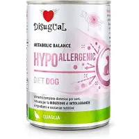 Disugual Hypoallergen Våtfôr Med Vaktler Til Hund 6x400g