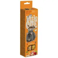 Mealberry Littleone Sticks Frukt Tørket Frukt Hamster Mus Gerbiler Snacks For Gnagere 120g 8 Enheter