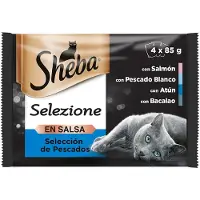 Mars Sheba Cuisine Selection Fiskeboks 4x85g Kattesnacks 13 Enheter