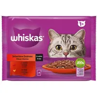 Mars Whiskas Selection Meats Classic 4x85g Kattesnacks 13 Enheter