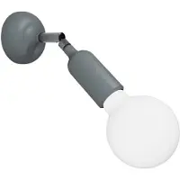 Creative Cables Med Bulb Silikon Fermaluce-lampe Med Ledd Og Innebygd Bryter-
