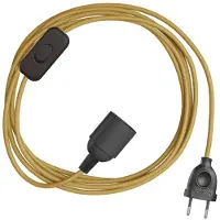 Creative Cables Snakebis E27 Lampeholder Med Ledning 3 M