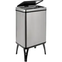 Wellhome Smart Søppelbøtte Med Automatisk åpning Og Manuell Kontakt 40l