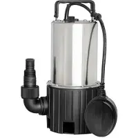Worgrip Nedsenkbar Pumpe For Skittent Vann 1100w