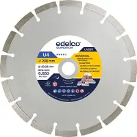 Edelco U4 Universal Konstruksjonsdiamantskive 300x20 Mm