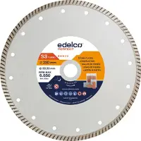 Edelco Diamantskive For Steinplater S3 Turbo 180x22 Mm