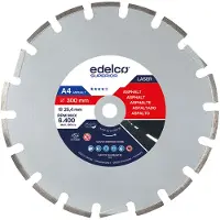 Edelco Diamantskive For Asfalt A4 300x20 Mm