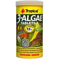 Tropical 3-algae Tablets B 250ml Fiskefôr