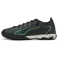 Puma ULTRA 6 PRO CAGE TT Football Boots Unisex, Shoes, Black/Fizzy Light/Green Terrain, 39