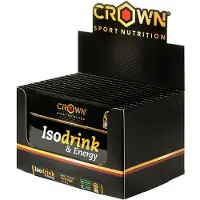 Crown Sport Nutrition Isodrink Isotonisk Enkeltdoseringsboks Appelsin 32g 12 Enheter