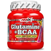 Amix Glutamin Bcaa-pulver Ananas 500g