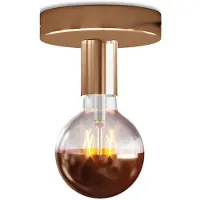 Creative Cables Fermaluce Metalllampe Med Globepære
