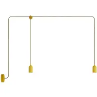 Creative Cables F-snake Eiva Utendørslampe Med 2 Lyskilder Rosett Og Uten Pære
