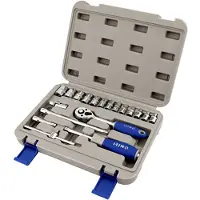 Irimo 1/4” Sokkelsett 19 Stykker