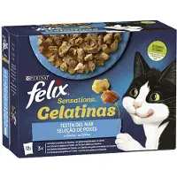 Purina Felix Sensations Sjømatfest 12x85g Kattemat 6 Enheter