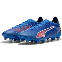 Puma ULTRA 6 MATCH MxSG Football Boots Unisex, Shoes, Ultra Blue/White/Glowing Red, 43