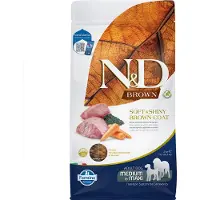 Farmina N&d Brown Medium &amp; Maxi Hundemat Lam Spirulina 2kg