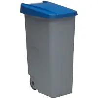 Wellhome Lukket Resirkuleringsbeholder + 3 Søppelsekker Med 110l 42x57x88 Cm 10 Enheter