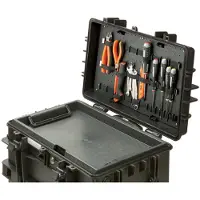 Bahco Innvendig Panel For Verktøy Under Fast Lokk Med Justerbare Strikker Av 4 Mmx286 Mmx490 Mm