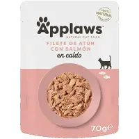 Applaws Våtfor Til Katt Med Tunfisk Og Laksefilet 12x70g