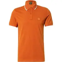 BOSS for man. 50507699 Passertip red polo shirt (XL), Casual, Cotton, Short sleeve