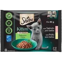 Sheba Pouch Mix Våtfôr Til Katt 13x4x85g