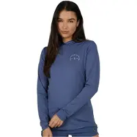 Salty Crew Fireworks Hood Rashguard Med Lange Ermer Til Dame