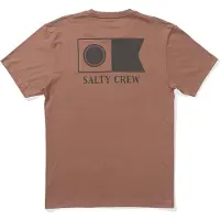 Salty Crew Flagship T-skjorte brun