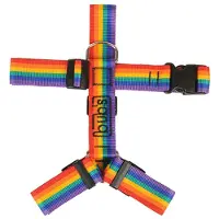 Bub´s Not Pull Rainbow Hundesele 40mm
