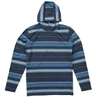 Salty Crew White Cap Tech Longsleeve Lycra blå