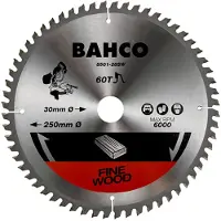 Bahco Sirkelblad Med 24 Tenner For Gjærsager I Tre 260 Mmx30 Mm