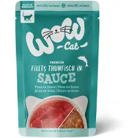 WOW Cat i saus 8 x 85 g - Tunfisk