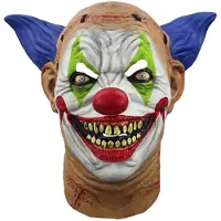 Ghoulish Krampy Klovnemaske