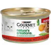 Purina Gourmet Nature Kattefôr Med Okse 85g 24 Enheter
