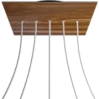 Creative Cables Krovnq405lf110 Xxl Sett Med Firkantet Trerosa