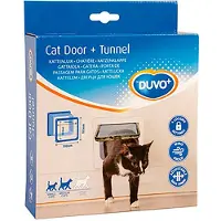 Duvo+ DUVO+ DØR MED KATTETUNNEL 19x19,7cm 10924