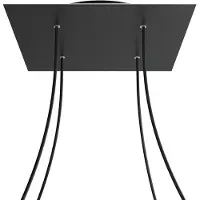 Creative Cables Krovnq404f103 Xxl Rose-en Firkantet Mattsvart Rose Kit