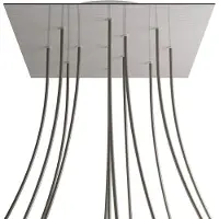 Creative Cables Stål Kroq4012f109 Xxl Rose-one Sett Med Firkantede Satengroser