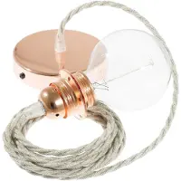 Creative Cables Tn01 2 M Hengelampe Pendel For Lampeskjerm