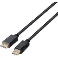 Deltaco - DisplayPort-kabel - DisplayPort (hann) til DisplayPort (hann) - DisplayPort 1.4 - 5 m - halogenfri, 8 K 60 Hz (7680 x 4320) støtte - svart
