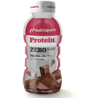 Nutrisport Zero Sugar Eske Med Proteindrikk Sjokolade 330ml 12 Enheter