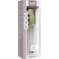 BIBS Babyflaske - 270 ml - PP/Naturgummi - Ivory - - OneSize - Babyflaske