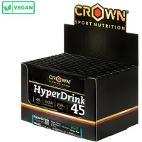 Crown Sport Nutrition Hyperdrink 45 Energidrikk Enkeltdoseboks Nøytral Smak 47g 10 Enheter