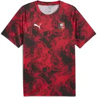 Puma Stade Rennais FC Pre-match Jersey Men, Sport, Red/Black, S