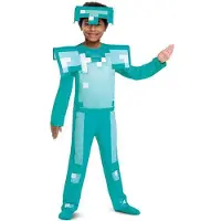 Disguise Minecraft Deluxe Rustningsdrakt