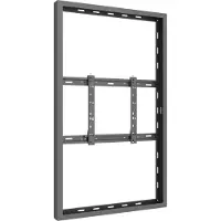 Multibrackets M Pro Series - enclosure - low profile - for digital signage LCD panel - medium - black 25 kg 55" From 200 x 200 mm